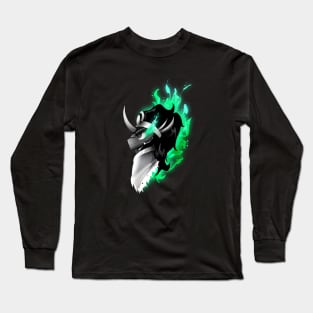 King Sombra - Green Long Sleeve T-Shirt